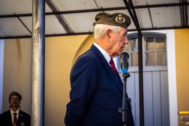 Seville, İspanya, 25 Ekim 2025. İspanyol Silahlı Kuvvetleri 9. Piyade Alayı 