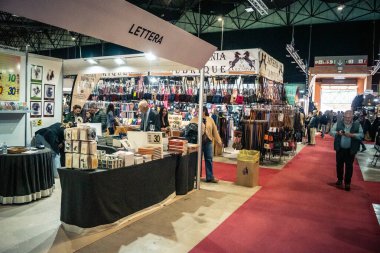 Seville, İspanya, 20 Kasım 2025 Uluslararası At Fuarı, 18-23 Kasım tarihleri arasında Sevilla 'da. 350 'den fazla üreticisi olan İspanyol atları dünyanın en büyük sergisi..