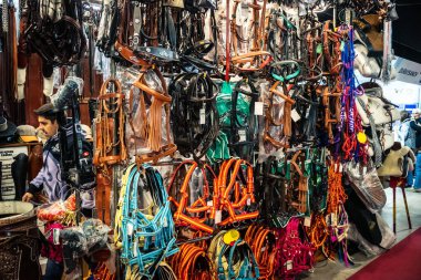 Seville, İspanya, 22 Kasım 2025 Uluslararası At Gösterisi, SICAB, 18-23 Kasım tarihleri arasında Sevilla 'da. 350 'den fazla üreticisi olan İspanyol atları dünyanın en büyük sergisi..