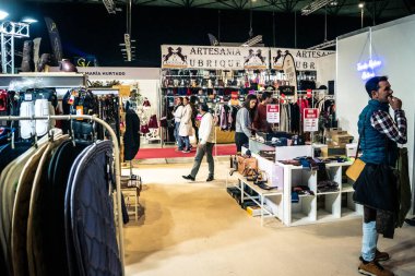 Seville, İspanya, 20 Kasım 2025 Uluslararası At Fuarı, 18-23 Kasım tarihleri arasında Sevilla 'da. 350 'den fazla üreticisi olan İspanyol atları dünyanın en büyük sergisi..