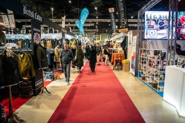 Seville, İspanya, 20 Kasım 2025 Uluslararası At Fuarı, 18-23 Kasım tarihleri arasında Sevilla 'da. 350 'den fazla üreticisi olan İspanyol atları dünyanın en büyük sergisi..