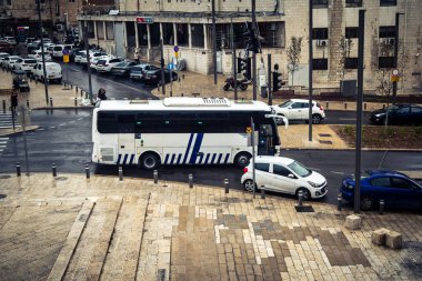 Kudüs, İsrail, 15 Aralık 2025 Kudüs şehri antik tarih ve modern gelişimin eşsiz bir karışımını sergiliyor..