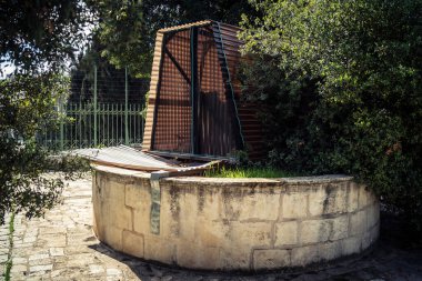 Hebron, Batı Şeria, 20 Aralık 2025 Eski Mamre Meşesi, geleneklere göre İbrahim 'in üç meleğe ev sahipliği yaptığı 5.000 yıldan daha eski. İnancın ve asırlık konukseverliğin sembolü..