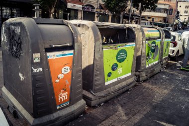 Tel Aviv, İsrail, 23 Ocak 2026 Cityscape, şehrin eşsiz mimari mirasını gösteriyor. Tarihi Bauhaus 'tan modern konut tasarımlarına kadar uzanan bu yapılar.