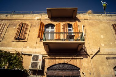 Tel Aviv, İsrail, 23 Ocak 2026 Cityscape, şehrin eşsiz mimari mirasını gösteriyor. Tarihi Bauhaus 'tan modern konut tasarımlarına kadar uzanan bu yapılar.