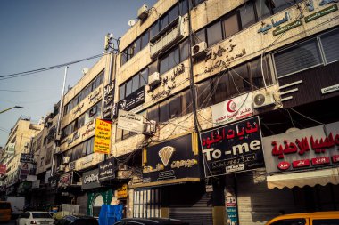 Hebron, Batı Şeria, 30 Ocak 2026 Şehir Cephesi ve Hebron şehir merkezindeki geleneksel taş binalar. Şehrin mimari manzarası ve konutlarının ayrıntılı görünümü.