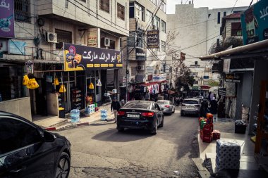 Hebron, Batı Şeria, 9 Şubat 2026 Atmosfer ve Hebron H2 sektöründeki sokak sahneleri. İsrail 'in güvenlik kontrolü altındaki Filistin bölgesindeki günlük hayatı ve kentsel manzarayı belgelemek.