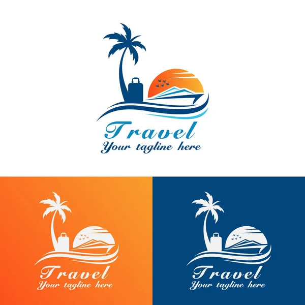Seyahat Logosu Tasarımı - Logo Şablonu.