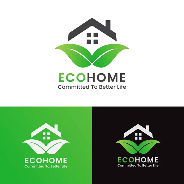 Eko Ev logosu tasarımı - logo şablonu.