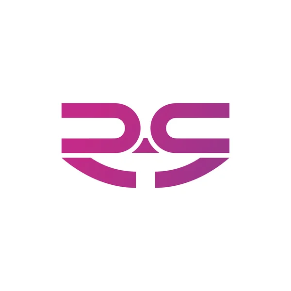 R harfi logo tasarım şablonu elementleri.