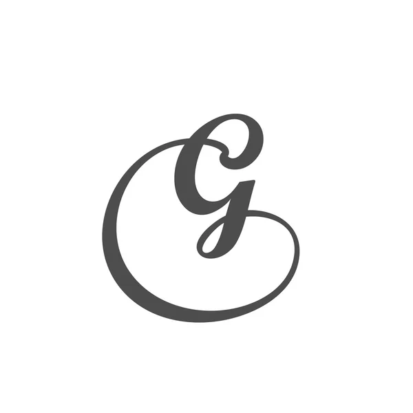 Lettre G modèle de conception de logo. — Image vectorielle