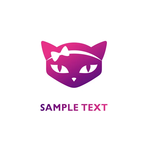 Logotipo para pet shop ou clínica animal — Vetor de Stock