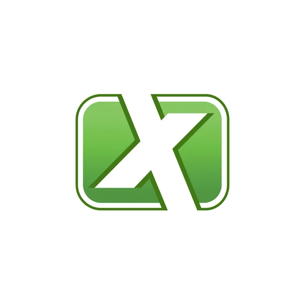 Σχεδιασμός λογότυπου γράμμα X. — Διανυσματικό Αρχείο