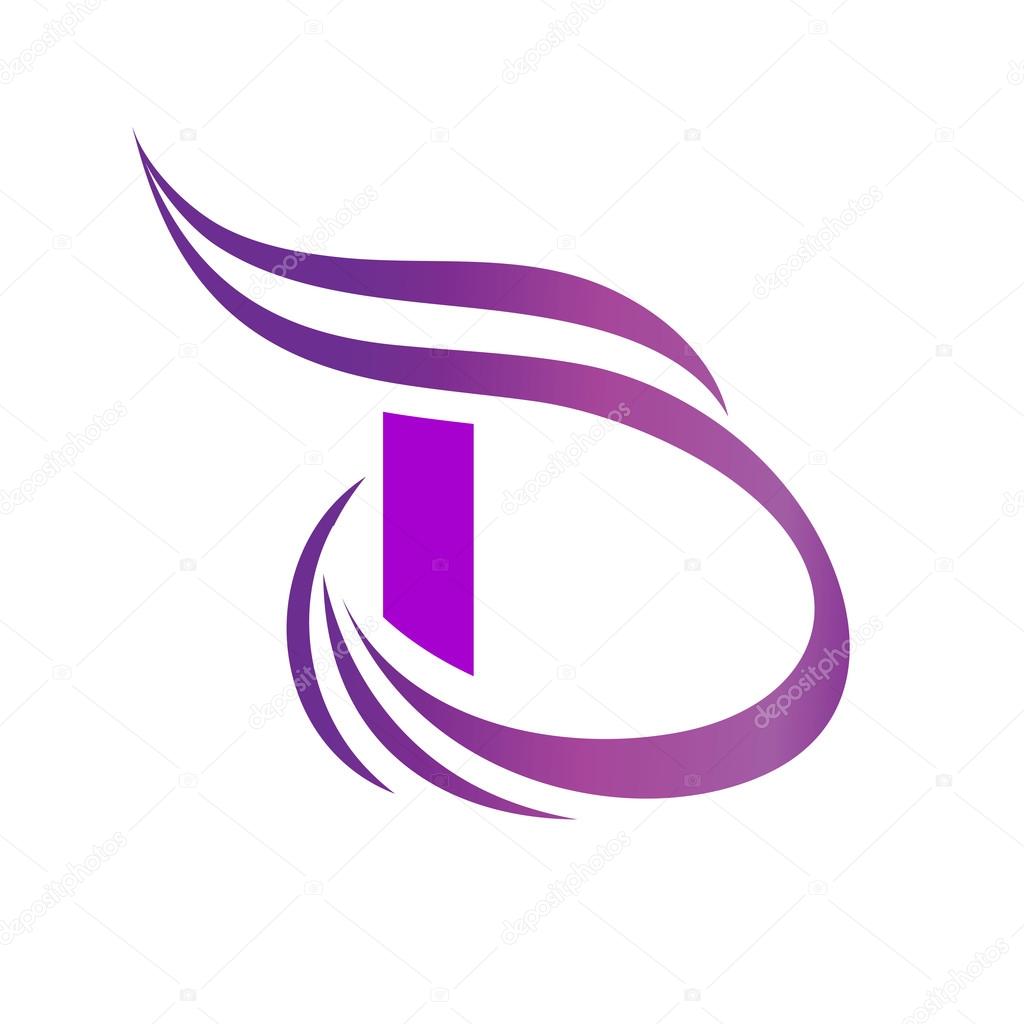 Dynamic Logo. letter D logo design template. Stock Vector by ©Loca ...