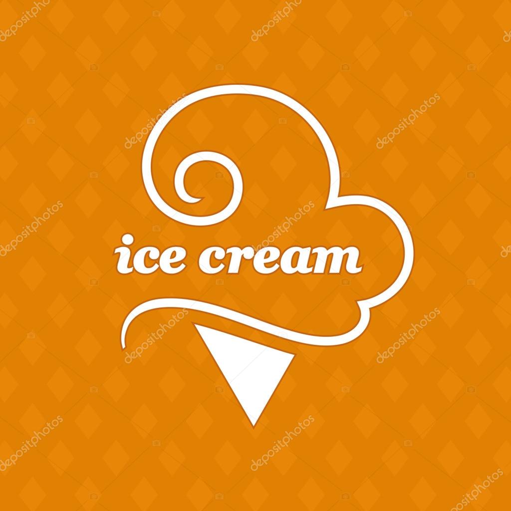 Vector Ice Cream Logo Icon Design Template Elements.