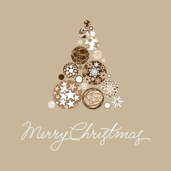 Golden Christmas card Vector Graphics