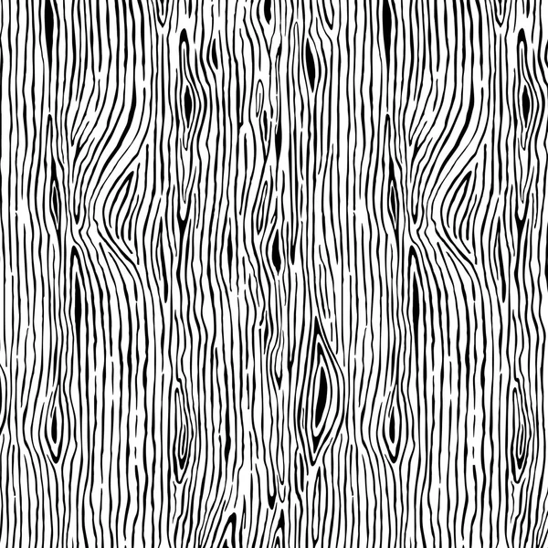 Ξύλινο μοτίβο φόντο με μαύρο και άσπρο δομή — Διανυσματικό Αρχείο