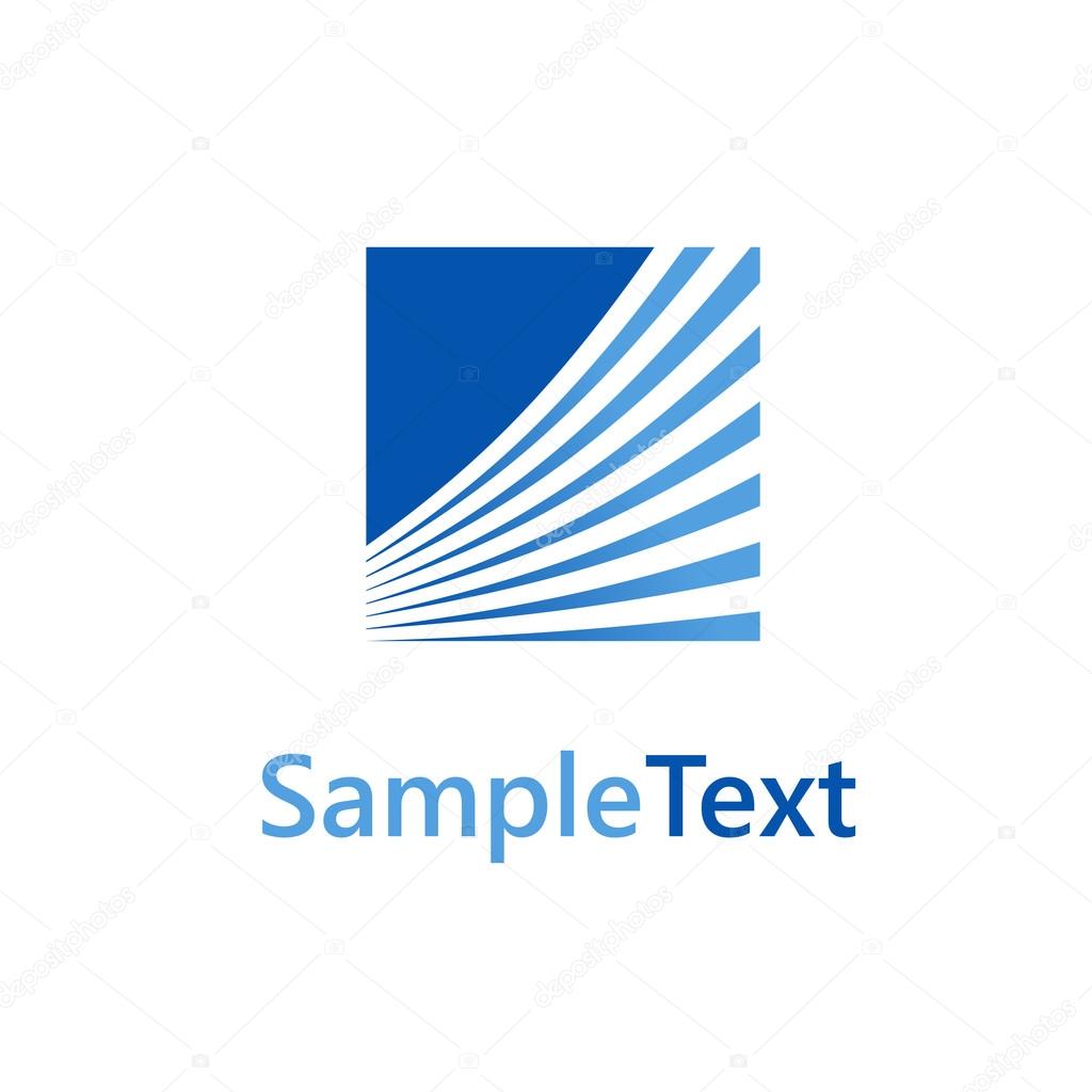 Window blinds logo
