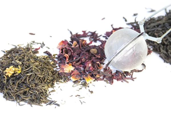 Infusor de colador de té seco Imagen De Stock