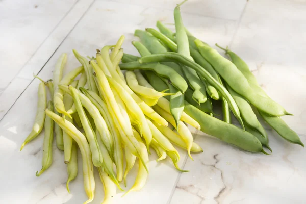 Vegetable beans on light background — Stock Photo, Image