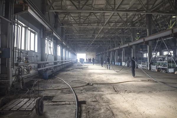 Endüstriyel bir tesisi, iç mekan