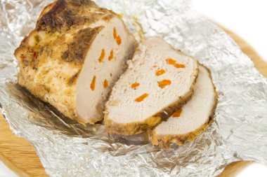 Folyo ev yapımı fırında jambon