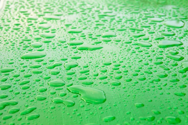 The surface of the drops of rain — Stock Photo, Image