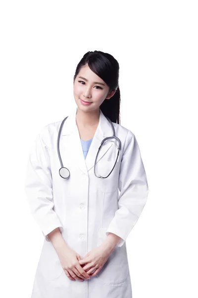 Medical doctor  with stethoscope — Stock Photo, Image