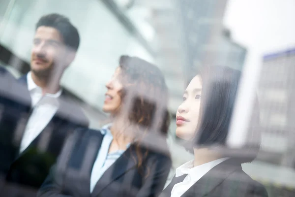 Folk grupp affärsmöte — Stockfoto