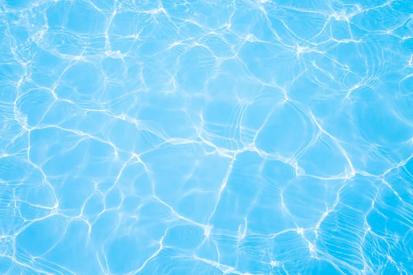 Swimming pool rippled water — Stock Photo, Image