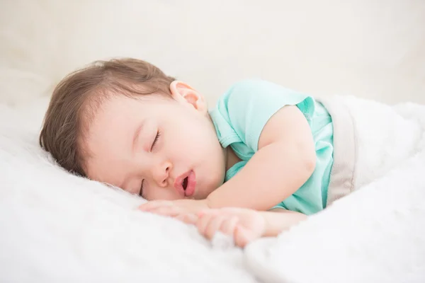 Carino dormire bambino — Foto Stock