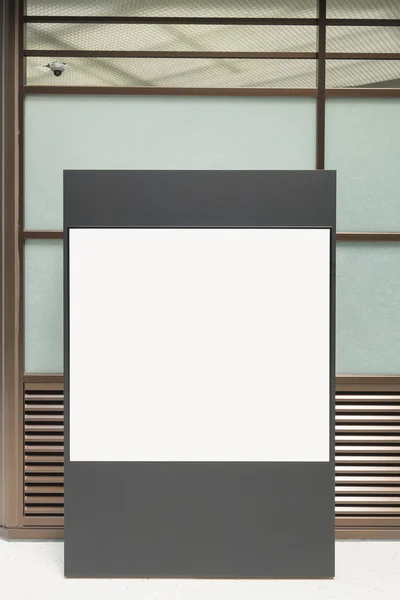 Blank Billboard in airport — Stock Photo, Image