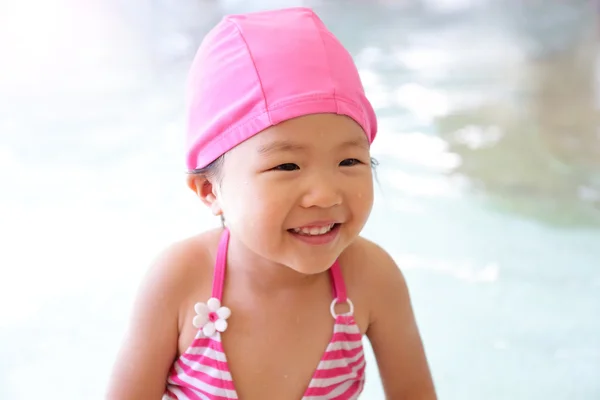 Cute girl wearing  swimsuit — Stock Photo, Image