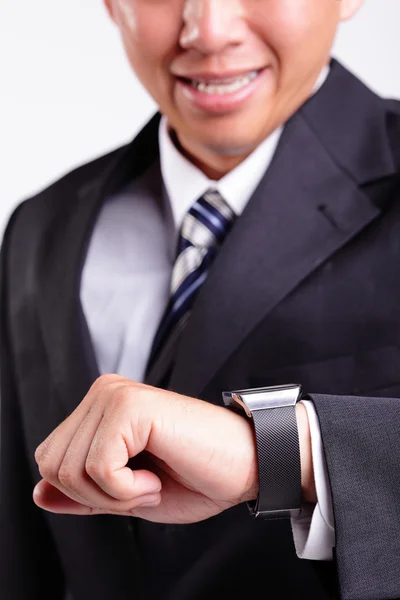 Hand serving smart watch — Stock Photo, Image