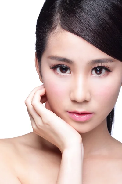 Beautiful Skin care woman Face — Stock Photo, Image
