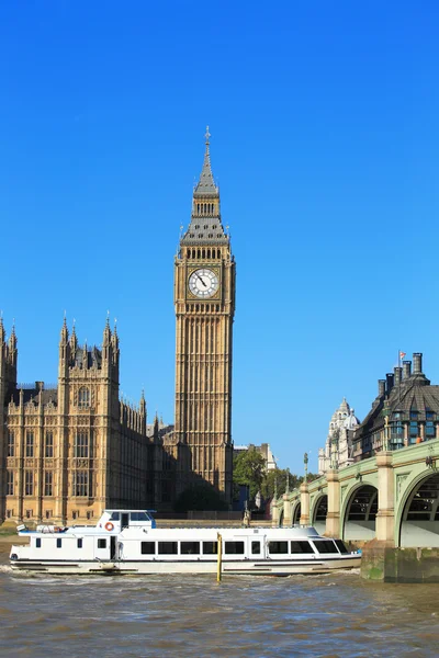 Big Ben i izby parlamentu — Zdjęcie stockowe