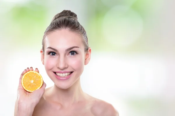 Orange ist gut für die Gesundheit — Stockfoto