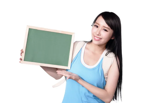 Student anläggning blackboard — Stockfoto