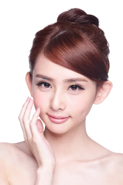 Beautiful Skin care woman Face — Stock Photo, Image