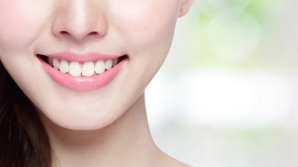 Young woman health teeth Stock Picture