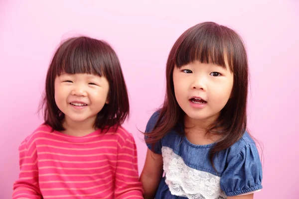 Meninas felizes sorrir — Fotografia de Stock