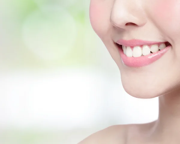 Young woman health teeth Royalty Free Stock Photos