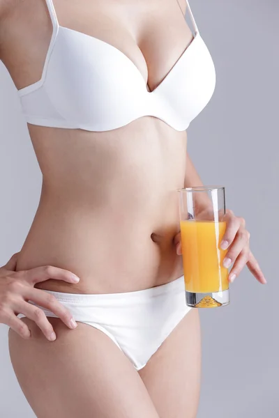 Oranje voor gezondheid concept — Stockfoto