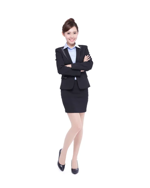 Mujer de negocios posando —  Fotos de Stock