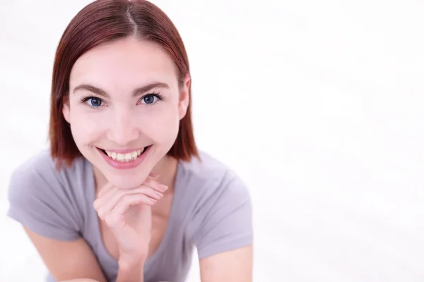 Mujer joven relajante — Foto de Stock