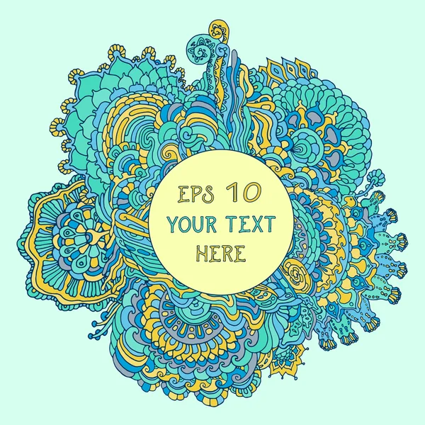 Vintage çiçek vektör arka plan