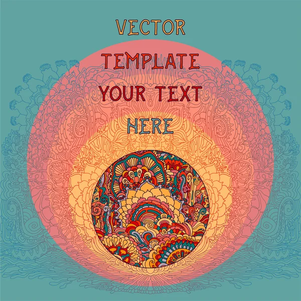 Vintage fundal vectorial floral — Vector de stoc