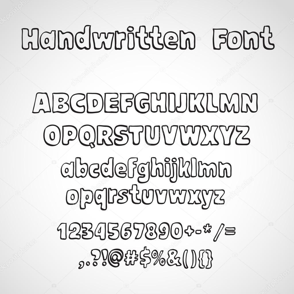 Handwritten Font