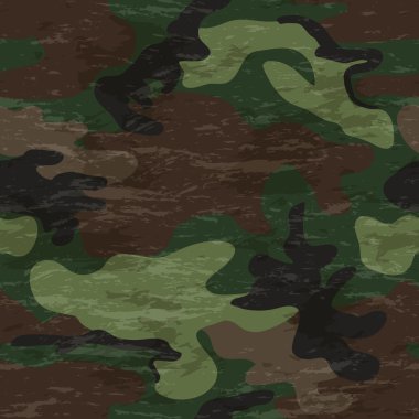Camouflage seamless pattern clipart