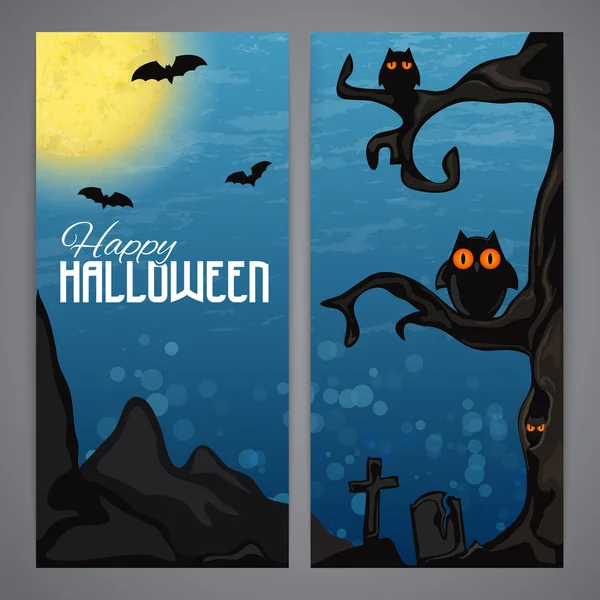 Magic Halloween flayer — Stock Vector